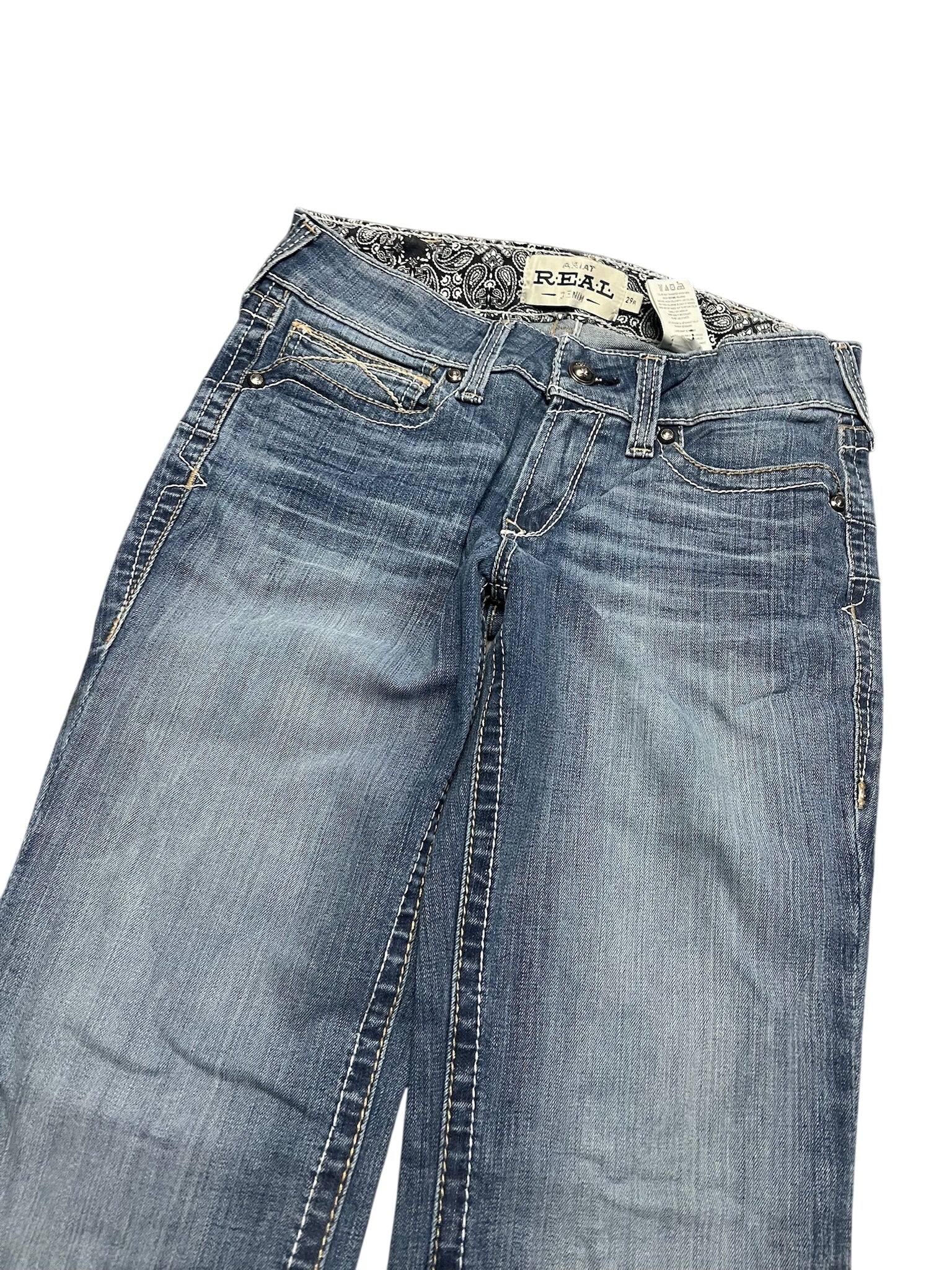 Y2K BOOTCUT WOMEN LOW WAIST JEANS (462)