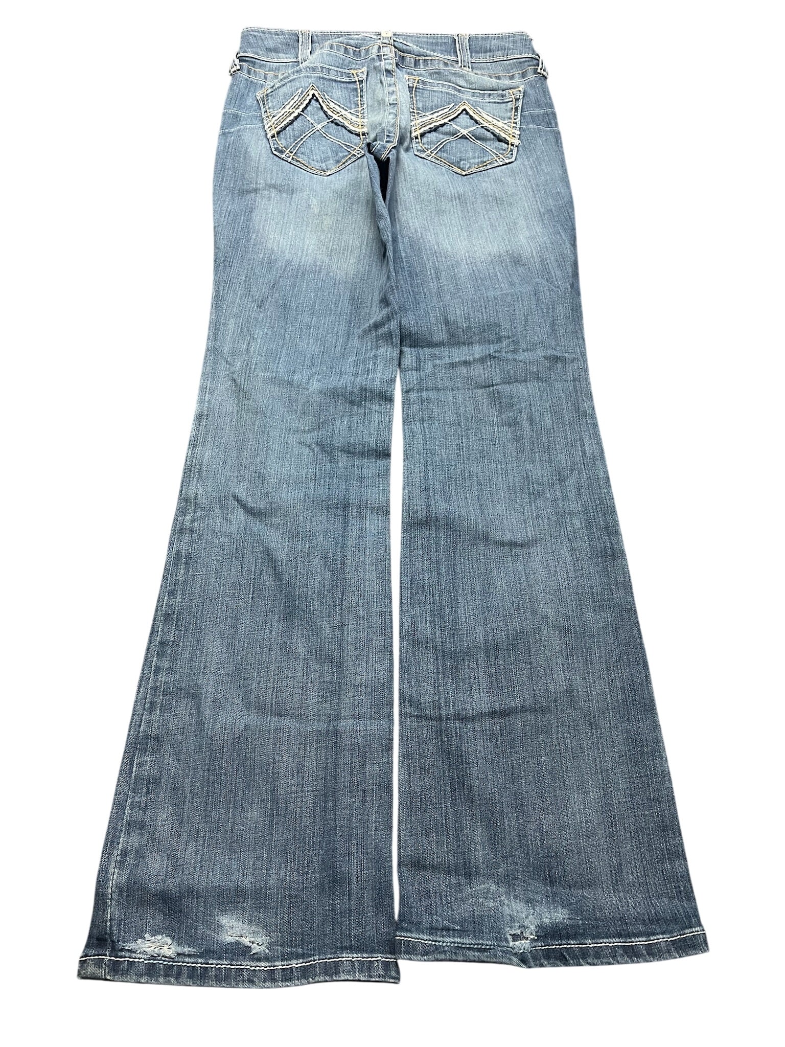 Y2K BOOTCUT WOMEN LOW WAIST JEANS (462)