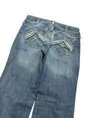 Y2K BOOTCUT WOMEN LOW WAIST JEANS (462)