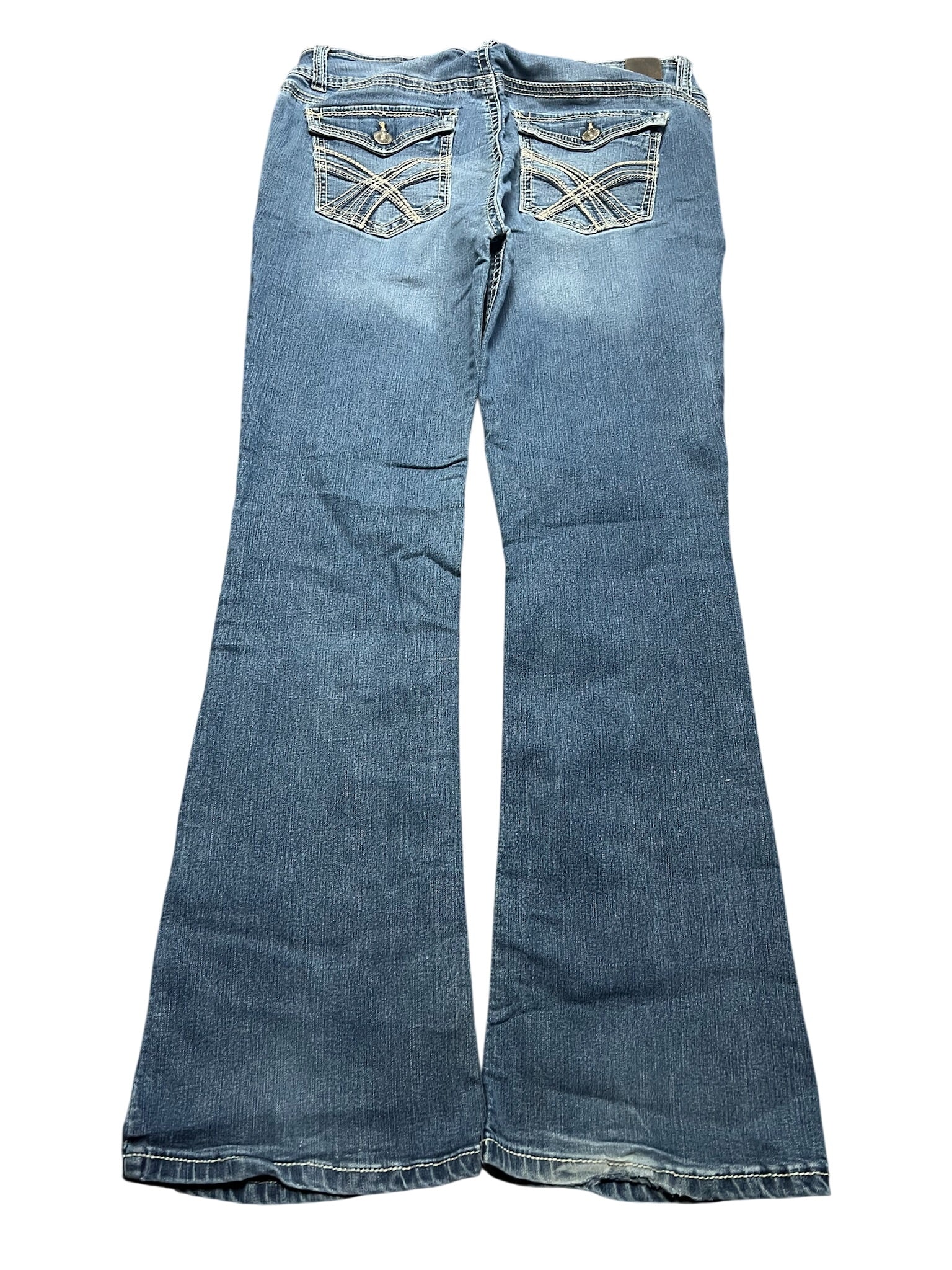 Y2K BOOTCUT WOMEN LOW WAIST JEANS (463)
