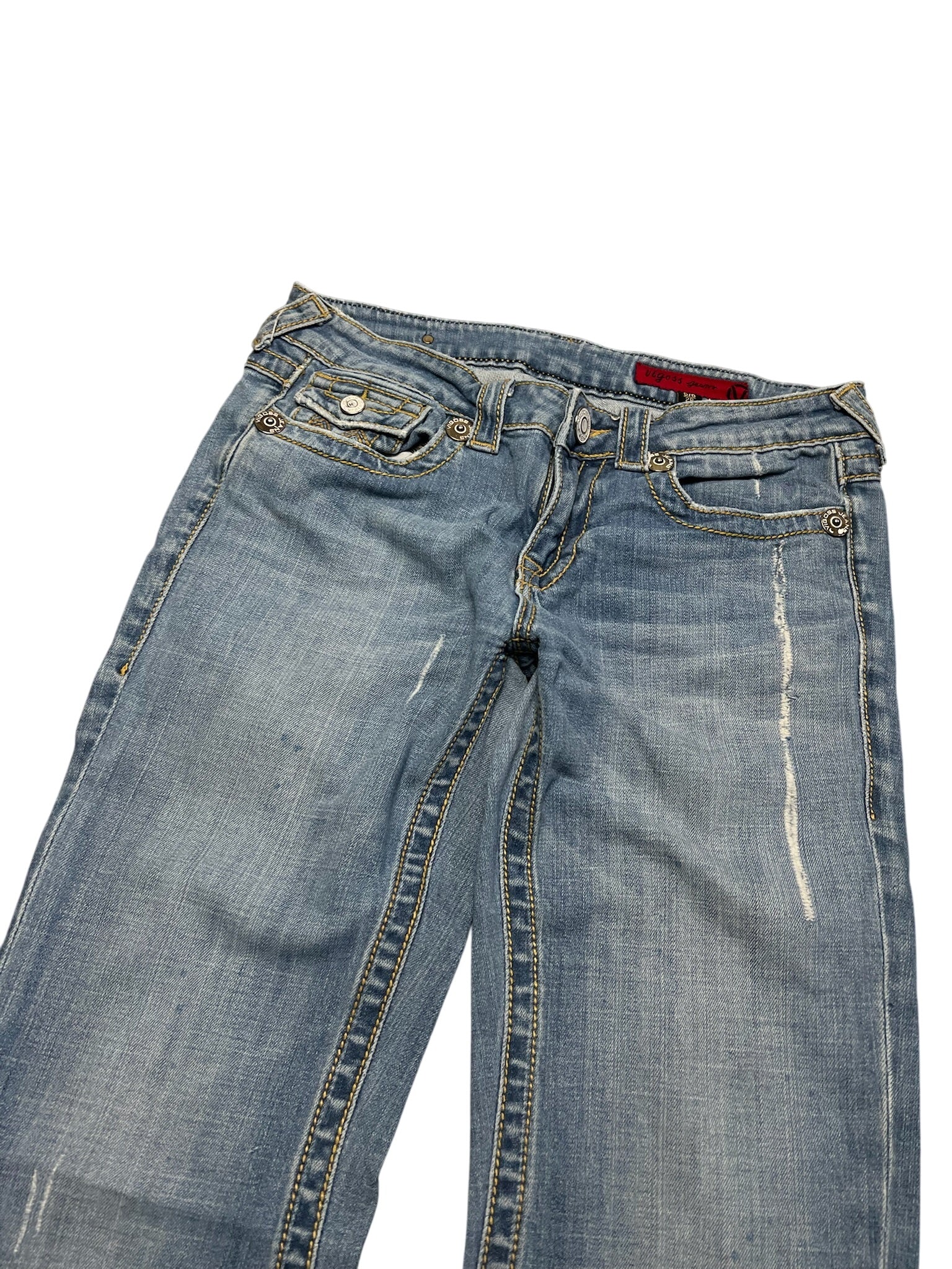 Y2K BOOTCUT WOMEN LOW WAIST JEANS (464)
