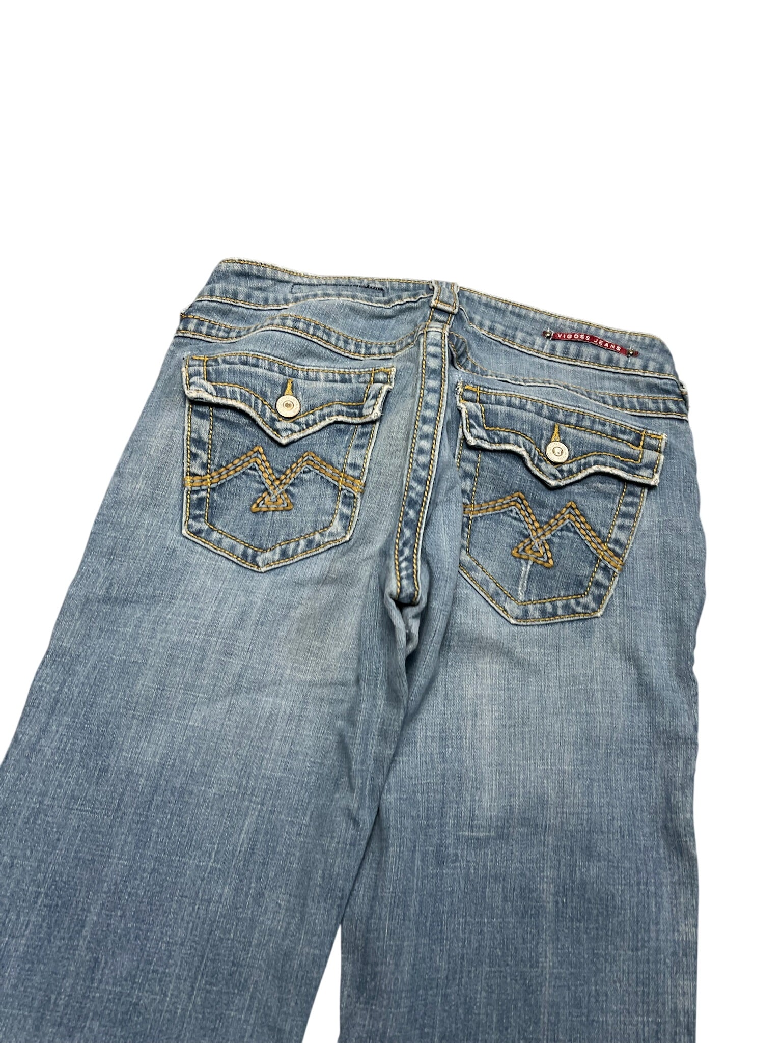 Y2K BOOTCUT WOMEN LOW WAIST JEANS (464)