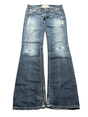 Y2K BOOTCUT WOMEN LOW WAIST JEANS (465)