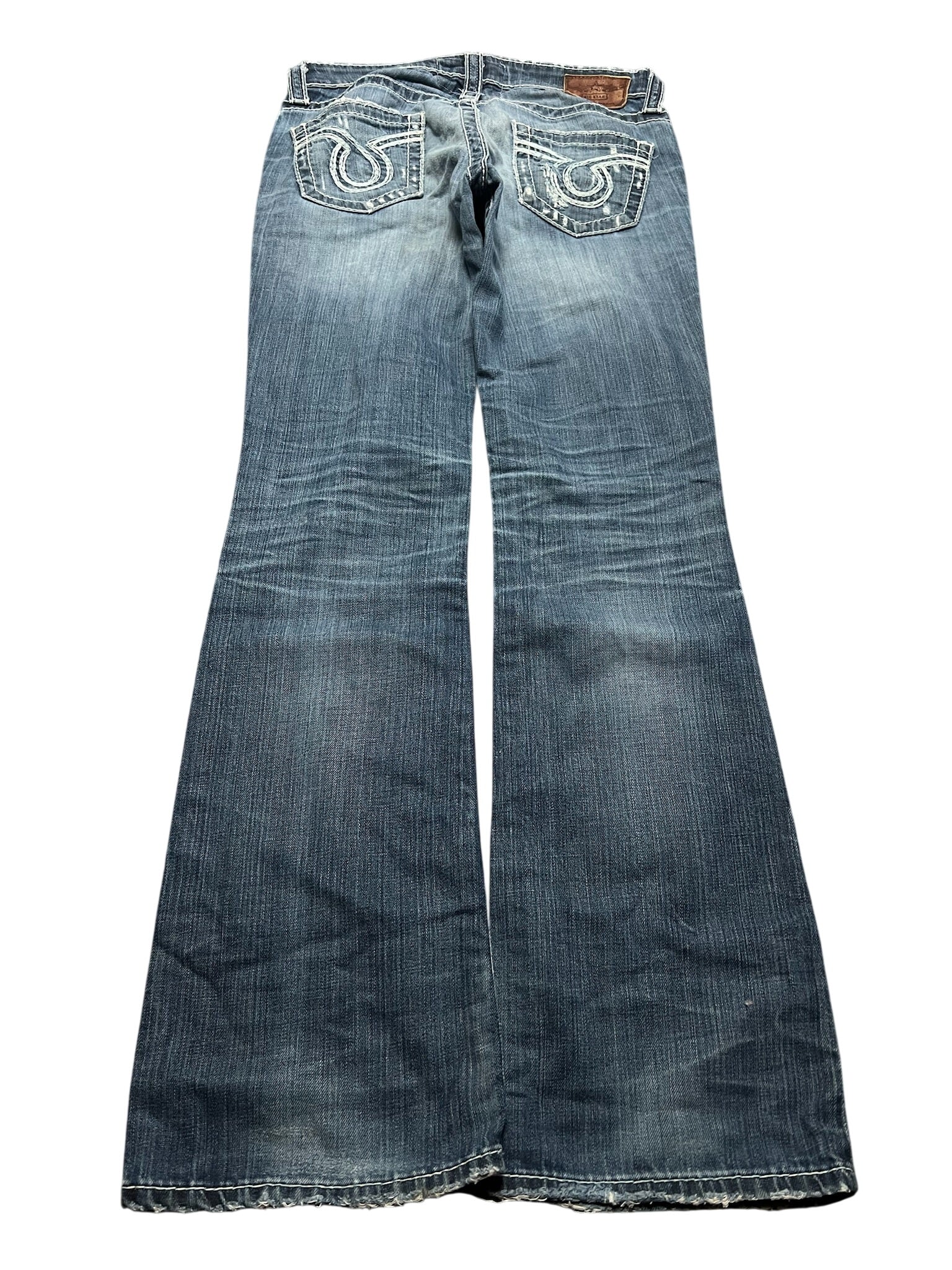 Y2K BOOTCUT WOMEN LOW WAIST JEANS (465)