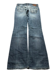 Y2K BOOTCUT WOMEN LOW WAIST JEANS (465)