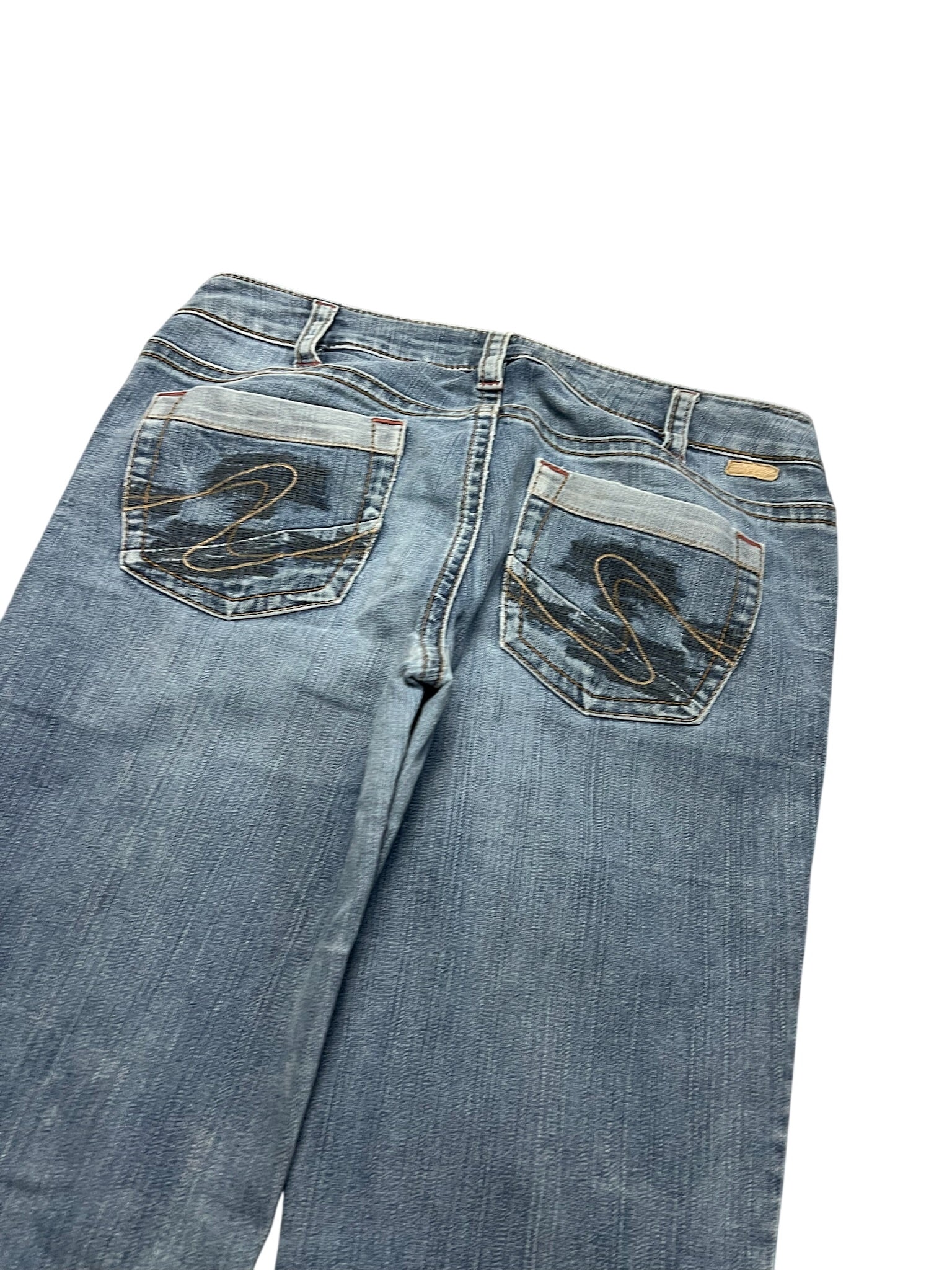 Y2K BOOTCUT WOMEN LOW WAIST JEANS (466)