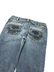 Y2K BOOTCUT WOMEN LOW WAIST JEANS (466)