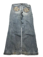 Y2K BOOTCUT WOMEN LOW WAIST JEANS (468)