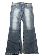 Y2K BOOTCUT WOMEN LOW WAIST JEANS (469)