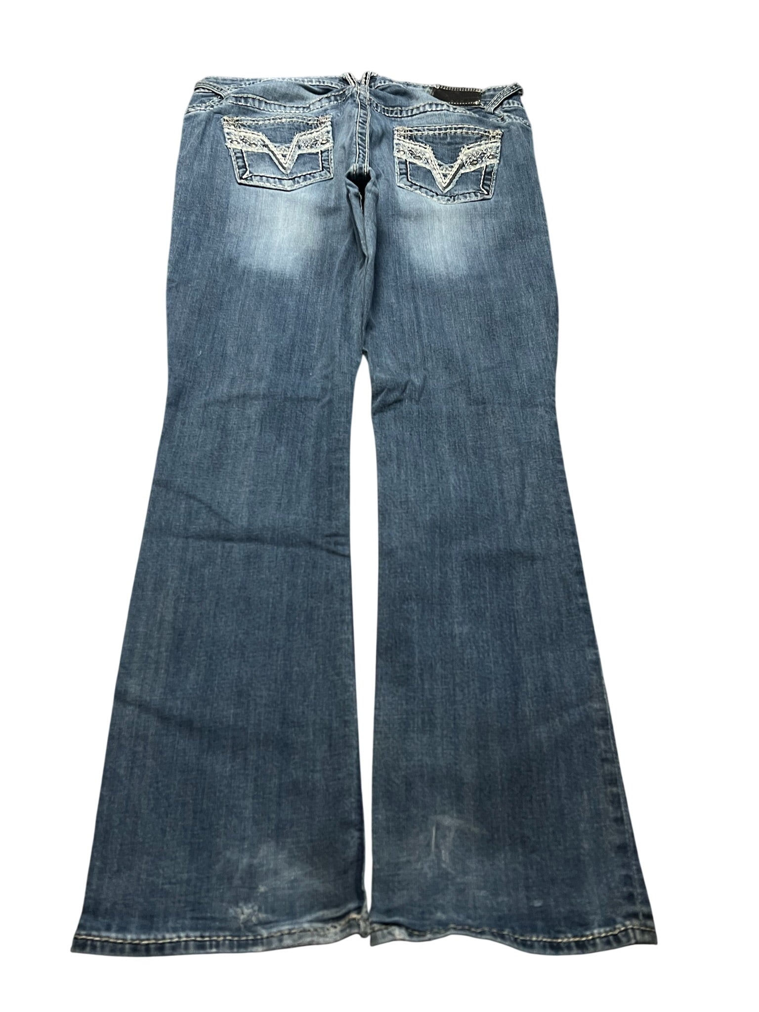 Y2K BOOTCUT WOMEN LOW WAIST JEANS (469)