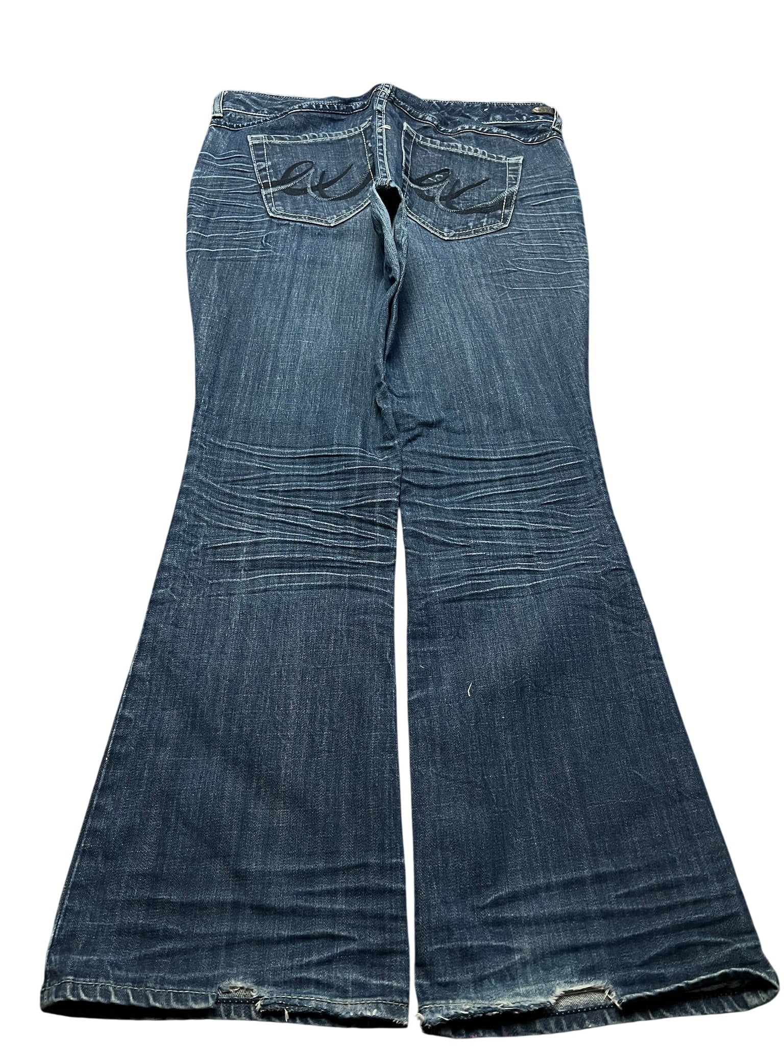 Y2K BOOTCUT WOMEN LOW WAIST JEANS (430)