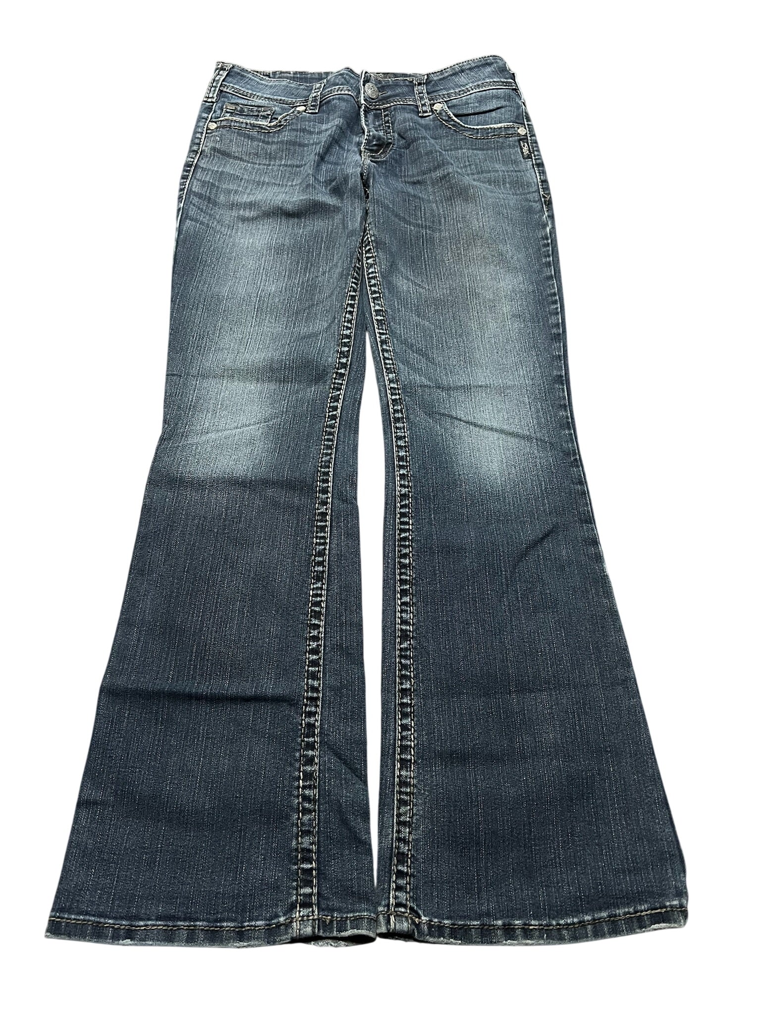 Y2K BOOTCUT WOMEN LOW WAIST JEANS (431)