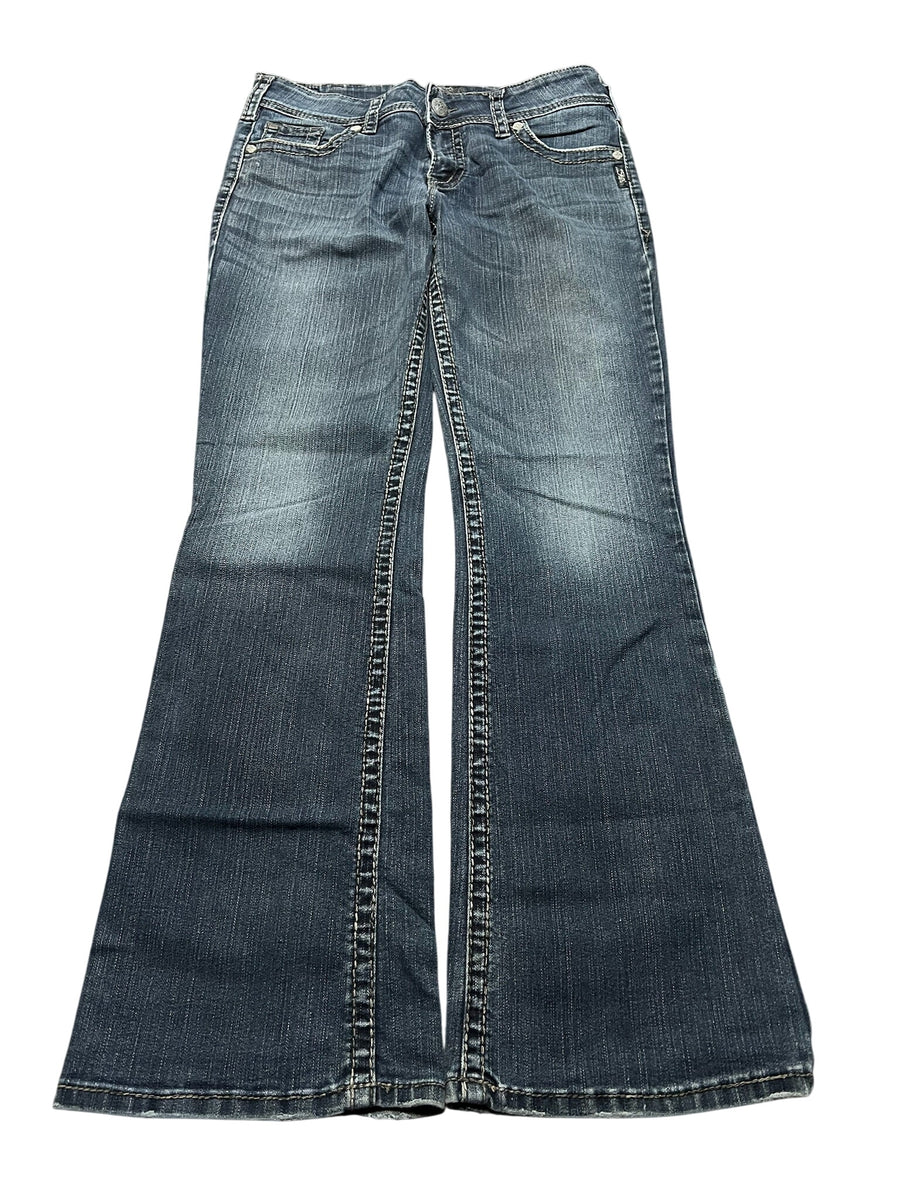 Y2K BOOTCUT WOMEN LOW WAIST JEANS (431)