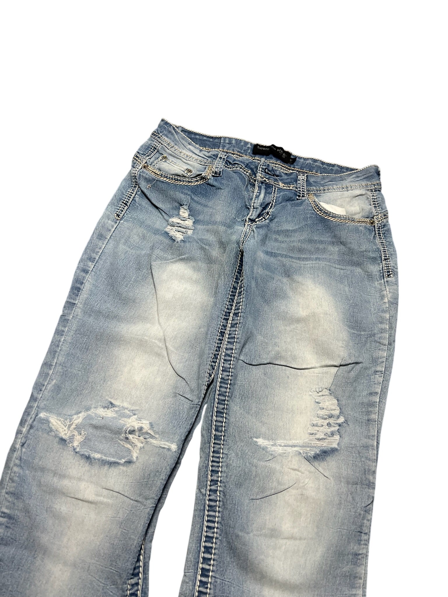 Y2K BOOTCUT WOMEN LOW WAIST JEANS (432)