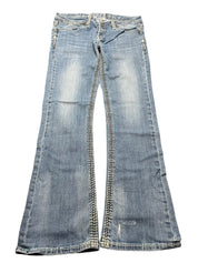Y2K BOOTCUT WOMEN LOW WAIST JEANS (433)