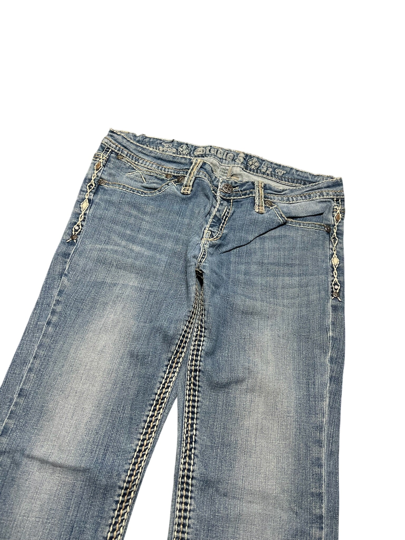 Y2K BOOTCUT WOMEN LOW WAIST JEANS (433)