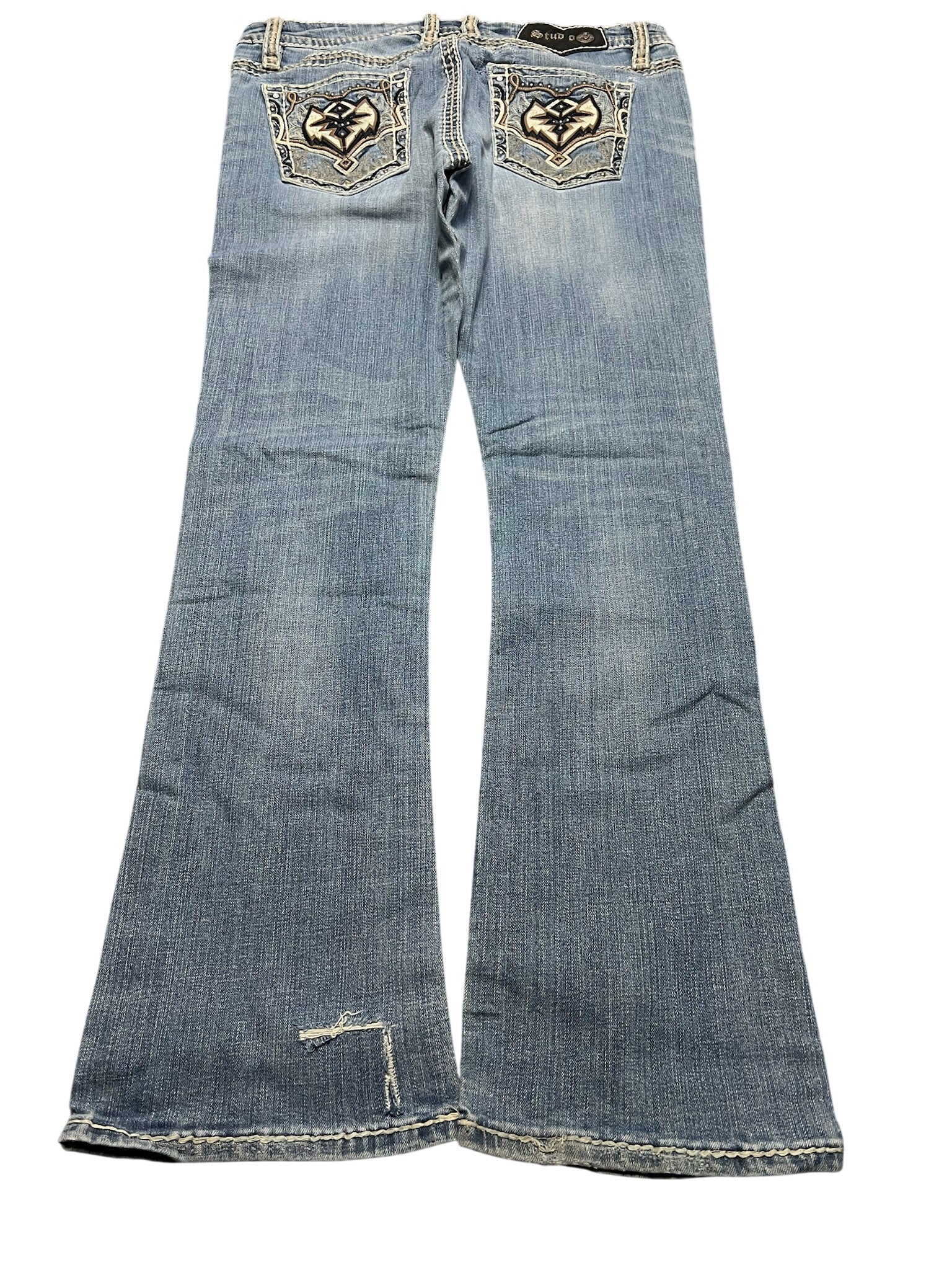 Y2K BOOTCUT WOMEN LOW WAIST JEANS (433)