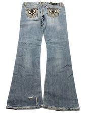 Y2K BOOTCUT WOMEN LOW WAIST JEANS (433)