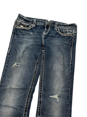 Y2K BOOTCUT WOMEN LOW WAIST JEANS (434)