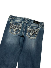 Y2K BOOTCUT WOMEN LOW WAIST JEANS (434)