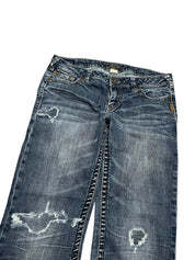 Y2K BOOTCUT WOMEN LOW WAIST JEANS (435)