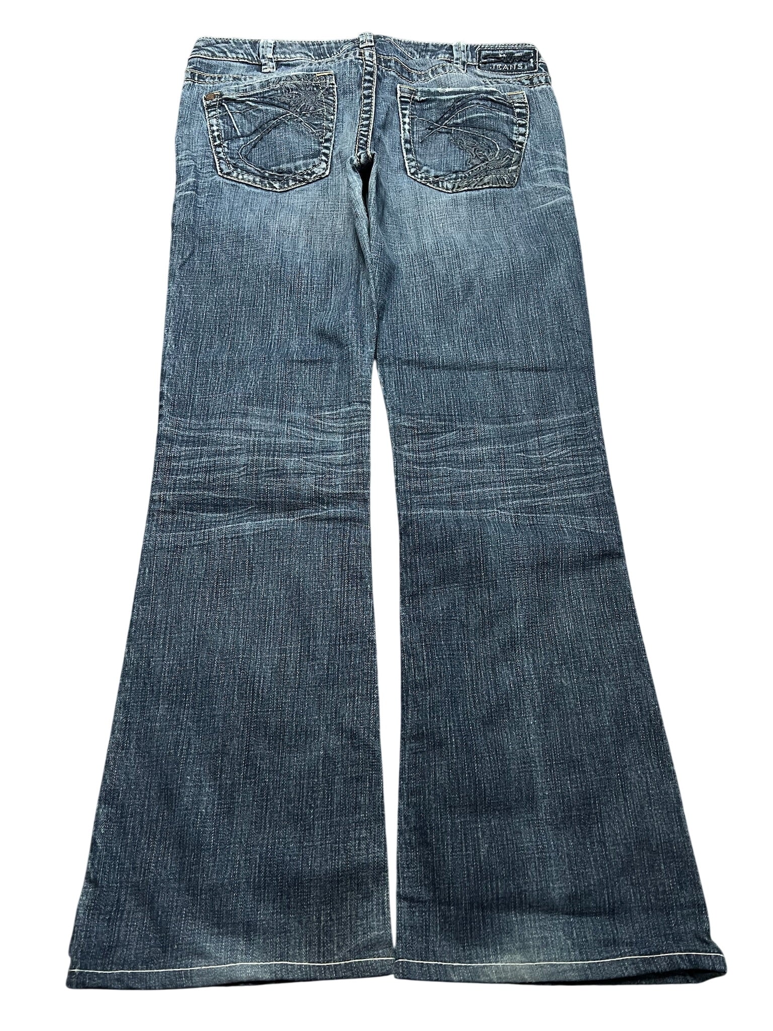 Y2K BOOTCUT WOMEN LOW WAIST JEANS (435)