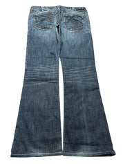 Y2K BOOTCUT WOMEN LOW WAIST JEANS (435)