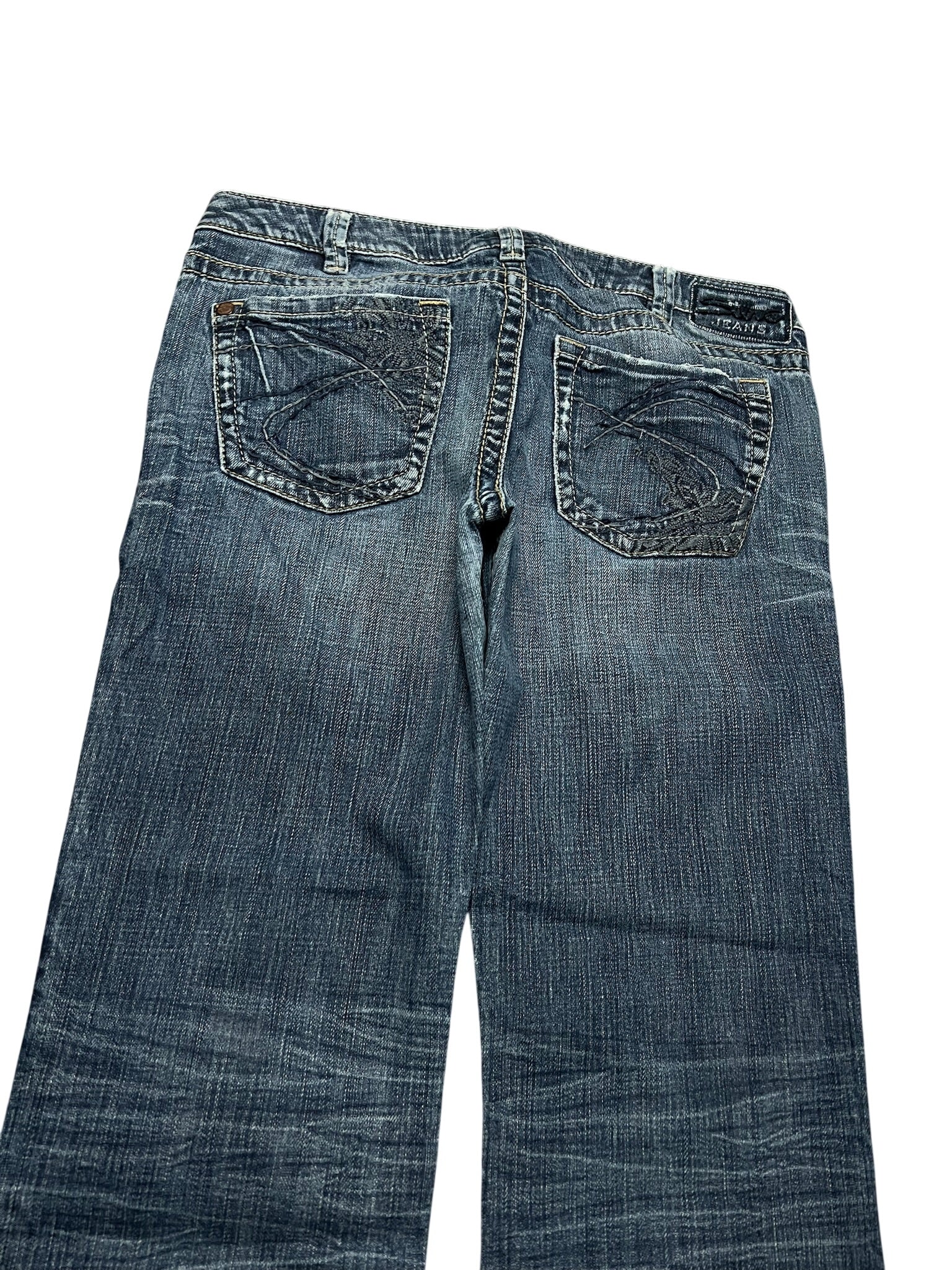Y2K BOOTCUT WOMEN LOW WAIST JEANS (435)