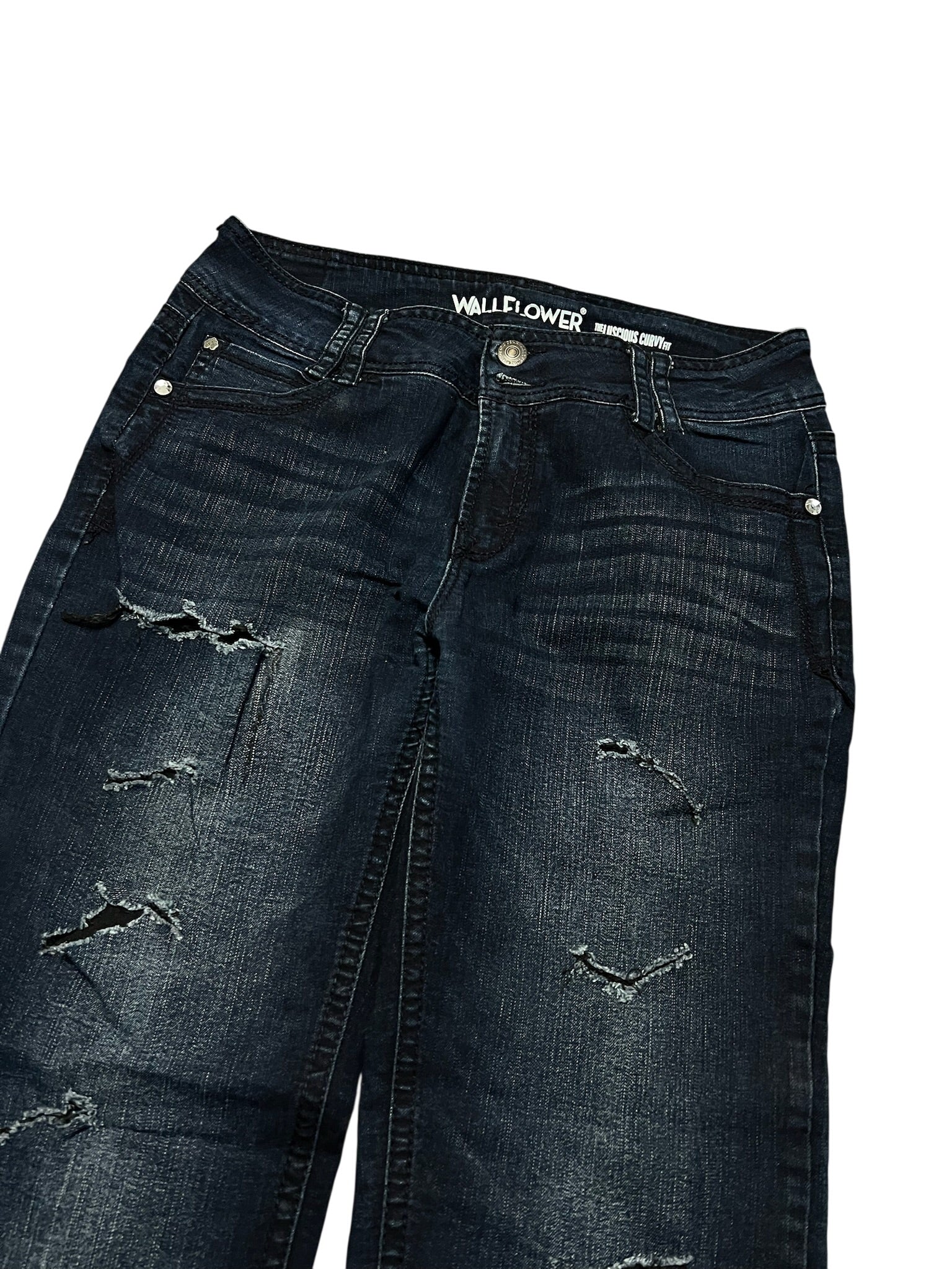 Y2K BOOTCUT WOMEN LOW WAIST JEANS (436)