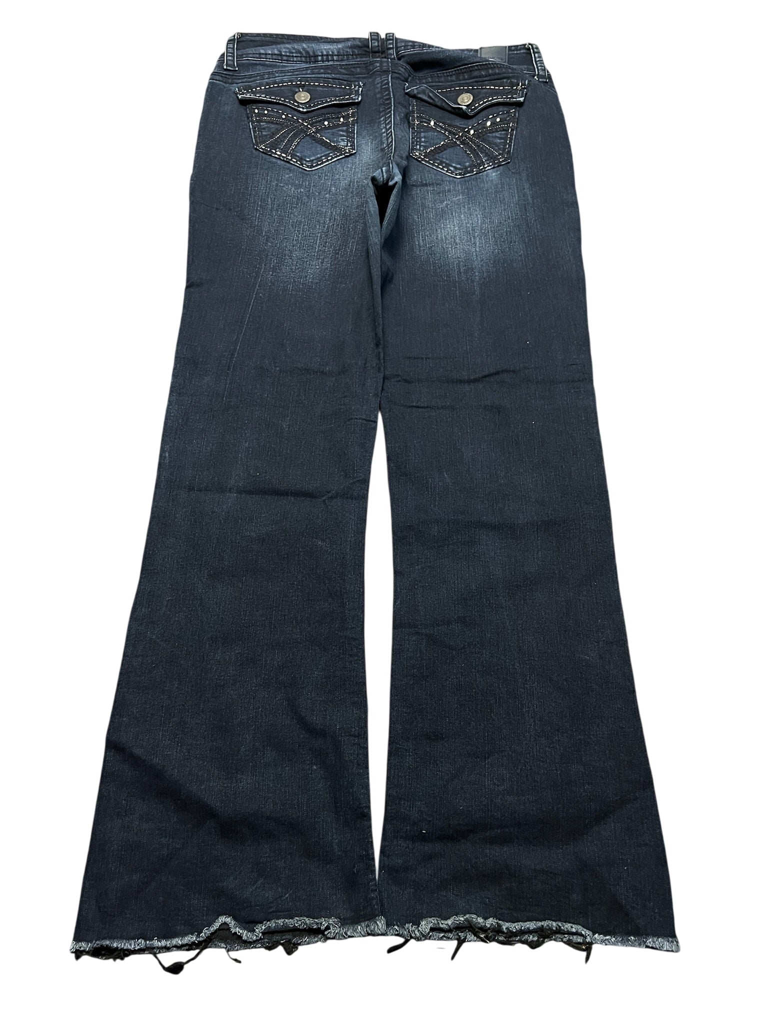 Y2K BOOTCUT WOMEN LOW WAIST JEANS (436)