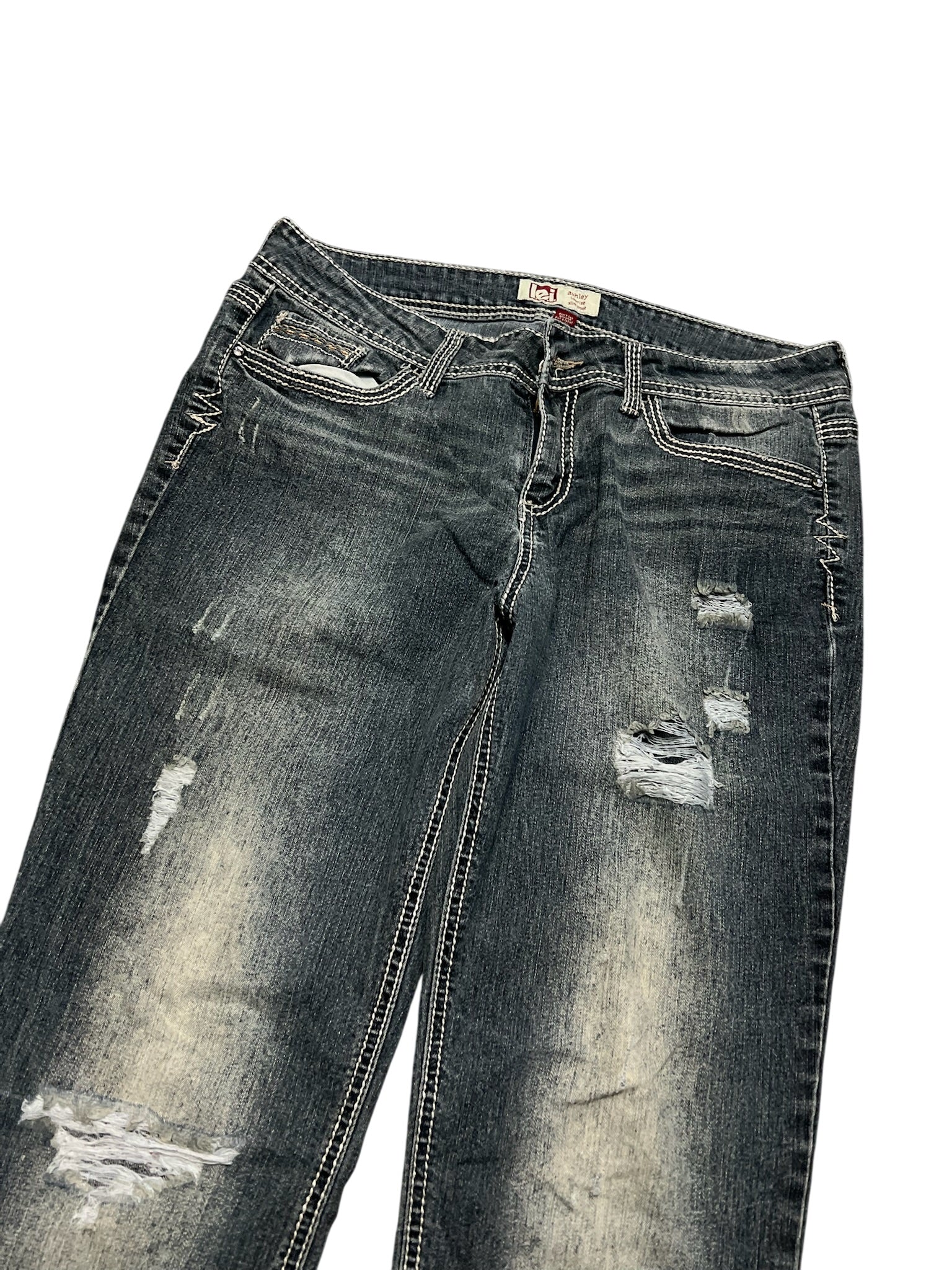 Y2K BOOTCUT WOMEN LOW WAIST JEANS (437)