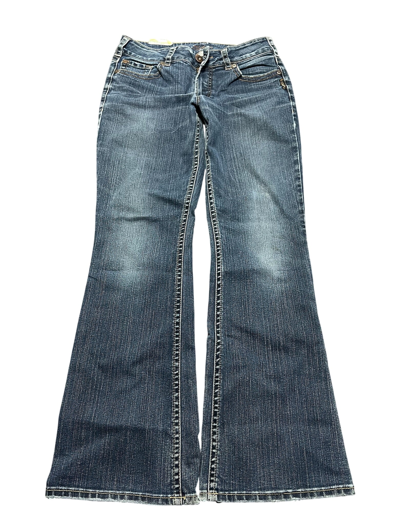 Y2K BOOTCUT WOMEN LOW WAIST JEANS (439)