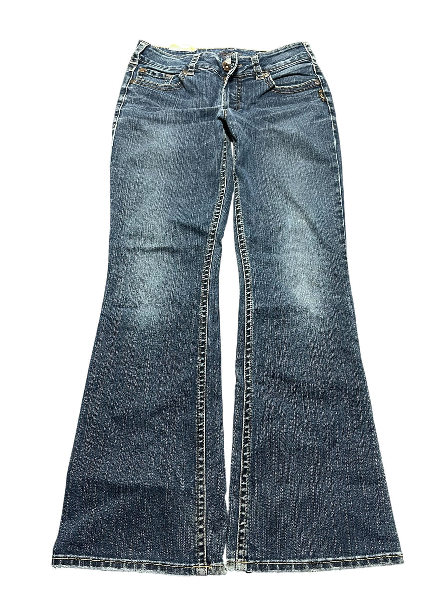 Y2K BOOTCUT WOMEN LOW WAIST JEANS (439)