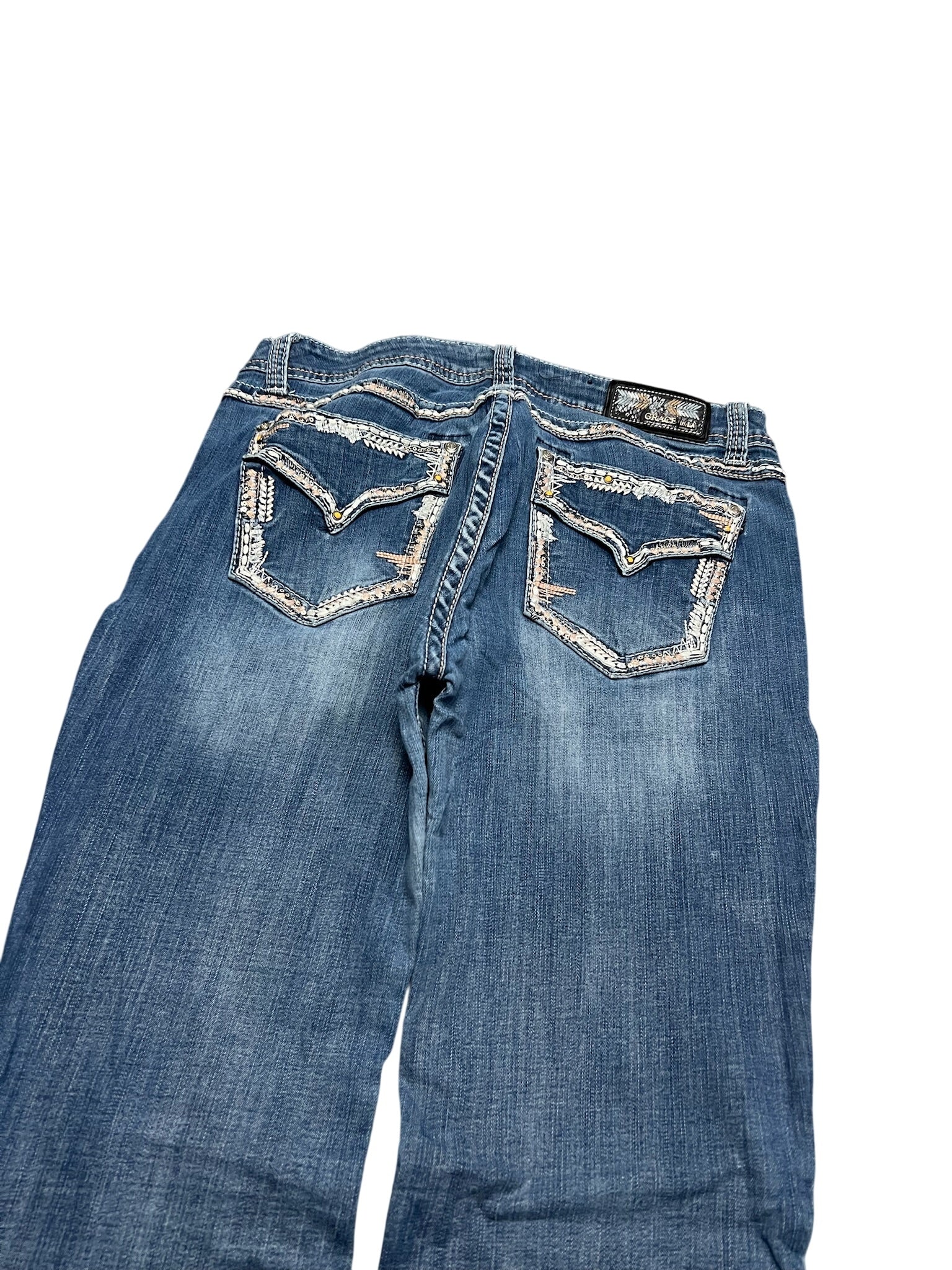 Y2K BOOTCUT WOMEN LOW WAIST JEANS (512)