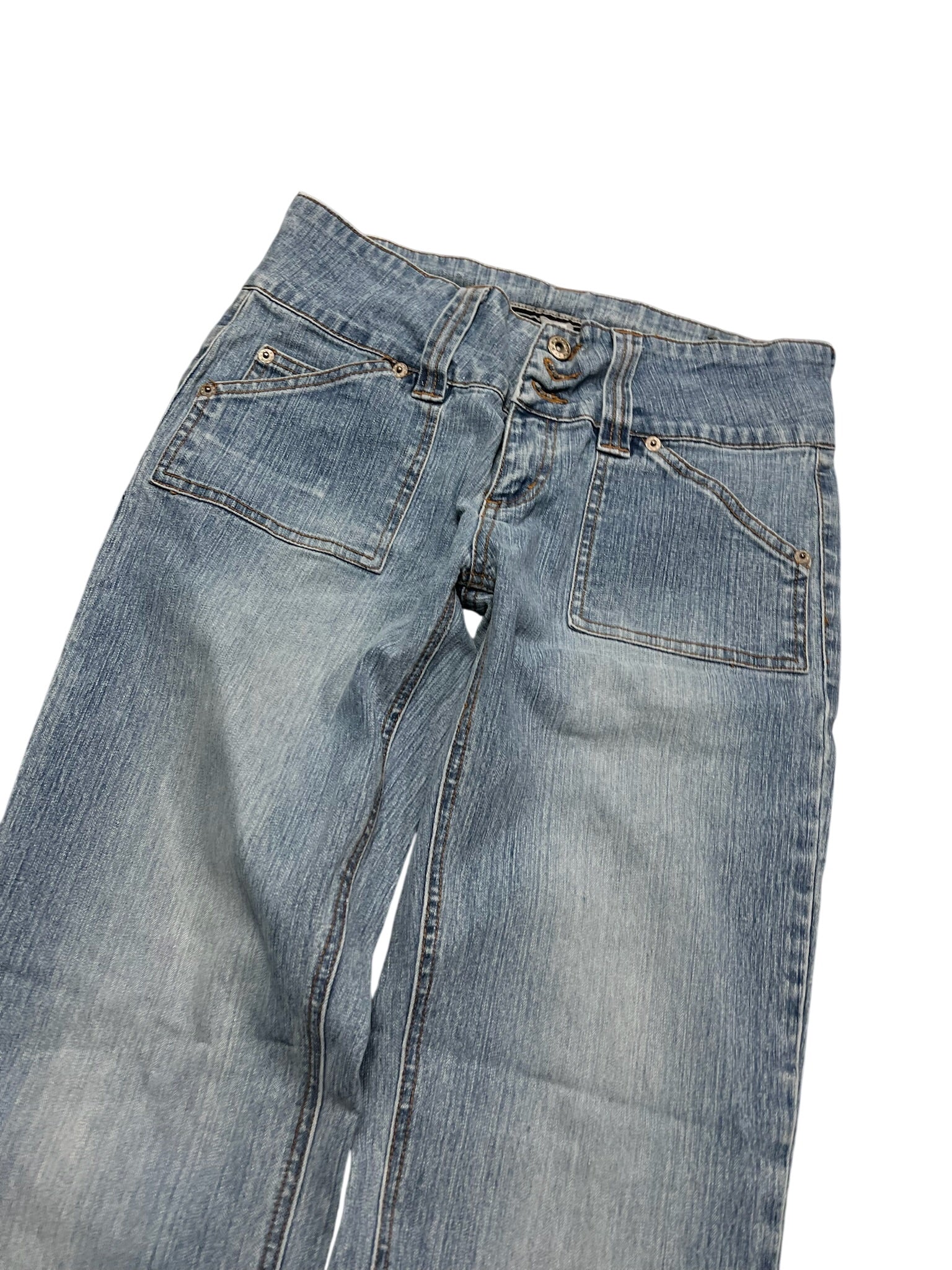 Y2K BOOTCUT WOMEN LOW WAIST JEANS (514)