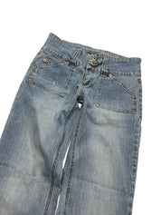 Y2K BOOTCUT WOMEN LOW WAIST JEANS (514)