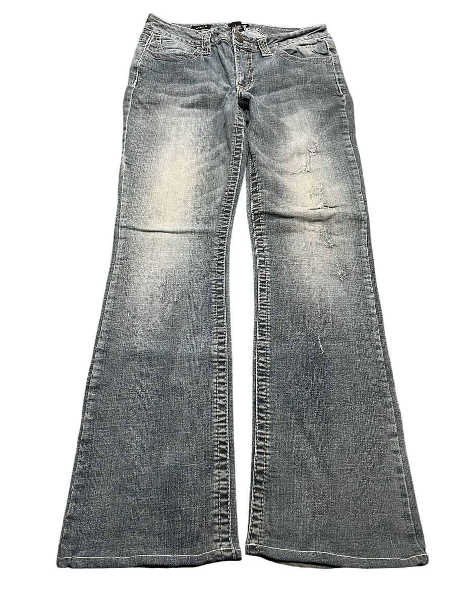 Y2K BOOTCUT WOMEN LOW WAIST JEANS (516)