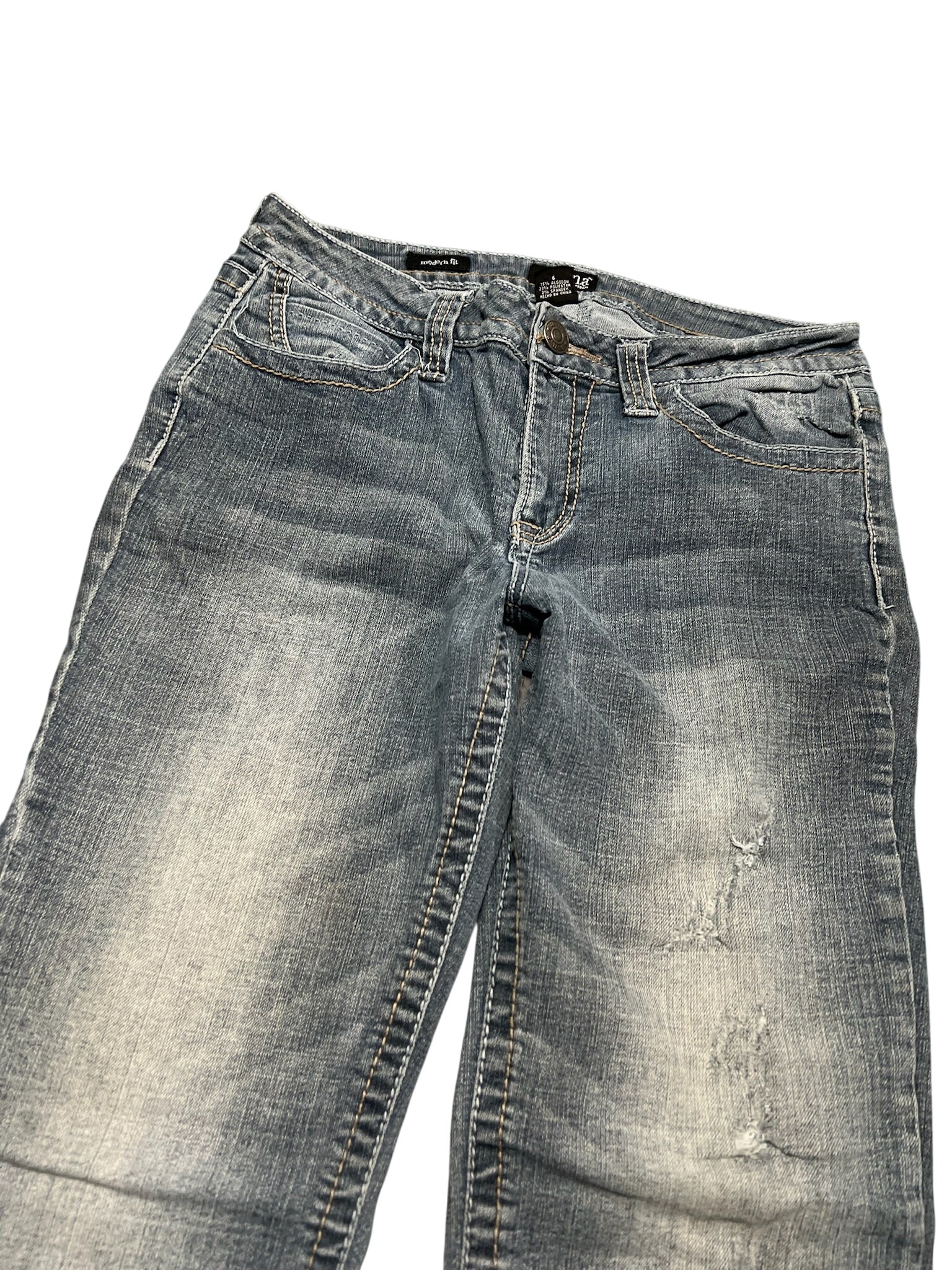 Y2K BOOTCUT WOMEN LOW WAIST JEANS (516)