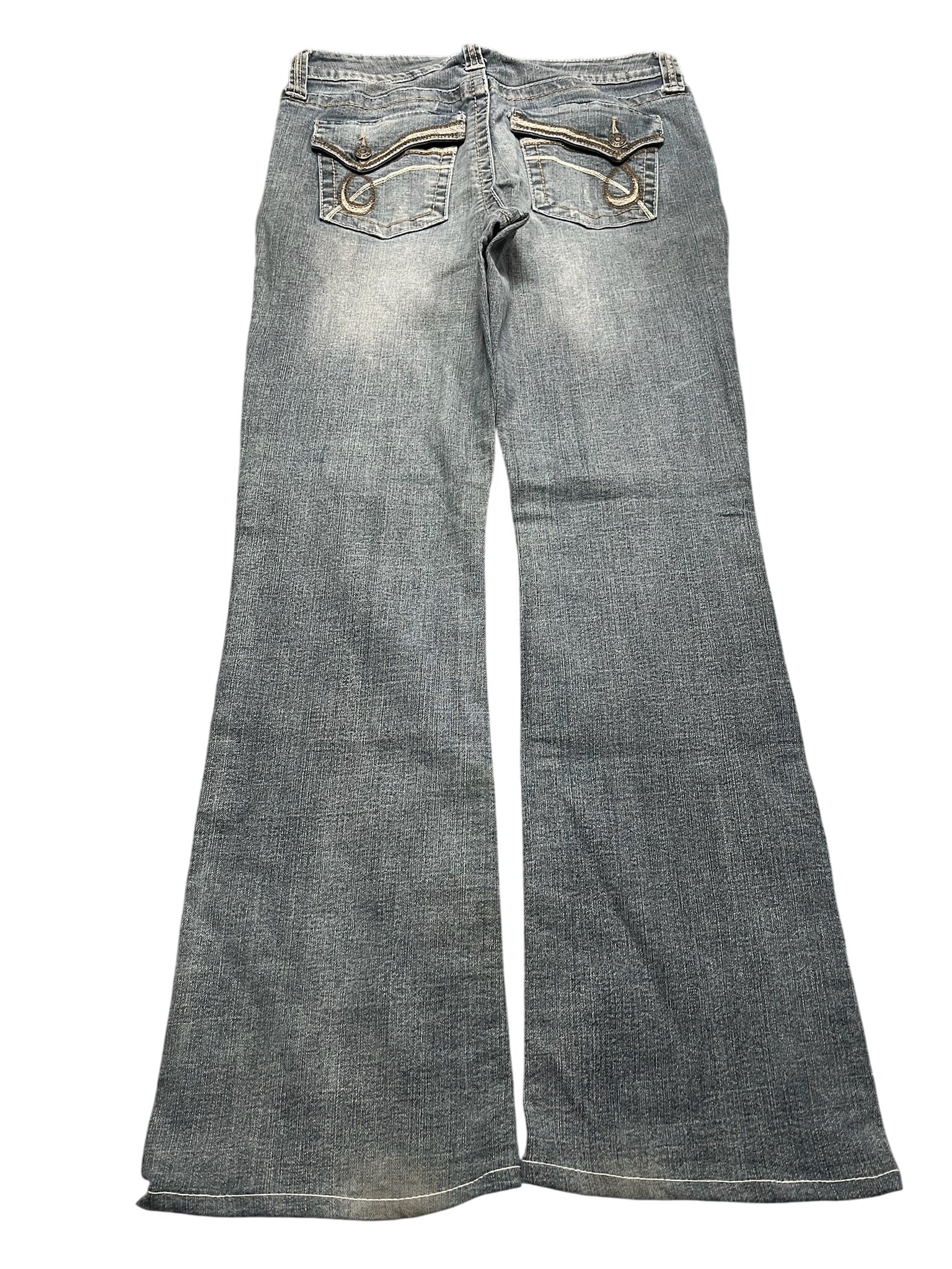 Y2K BOOTCUT WOMEN LOW WAIST JEANS (516)