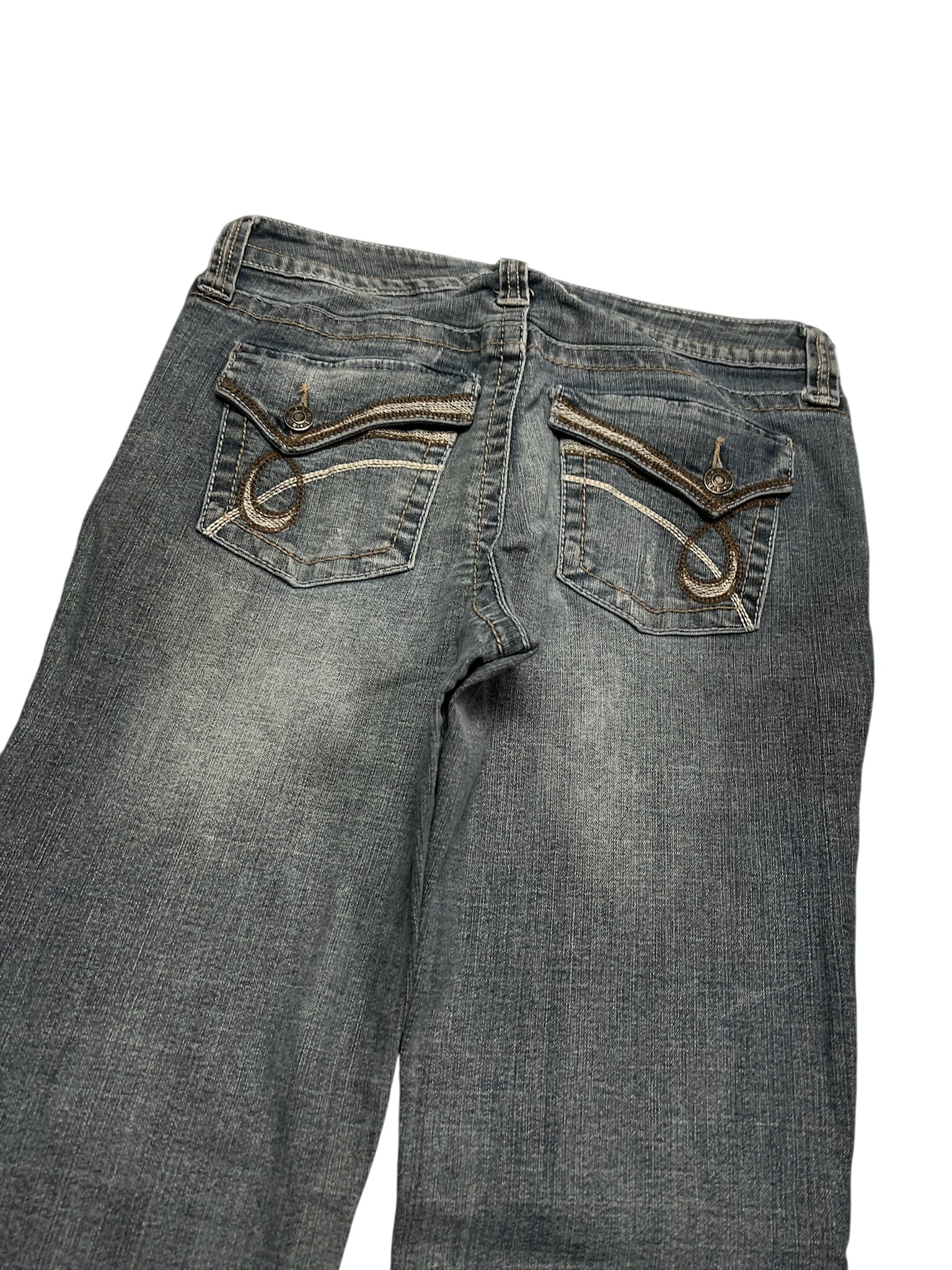 Y2K BOOTCUT WOMEN LOW WAIST JEANS (516)