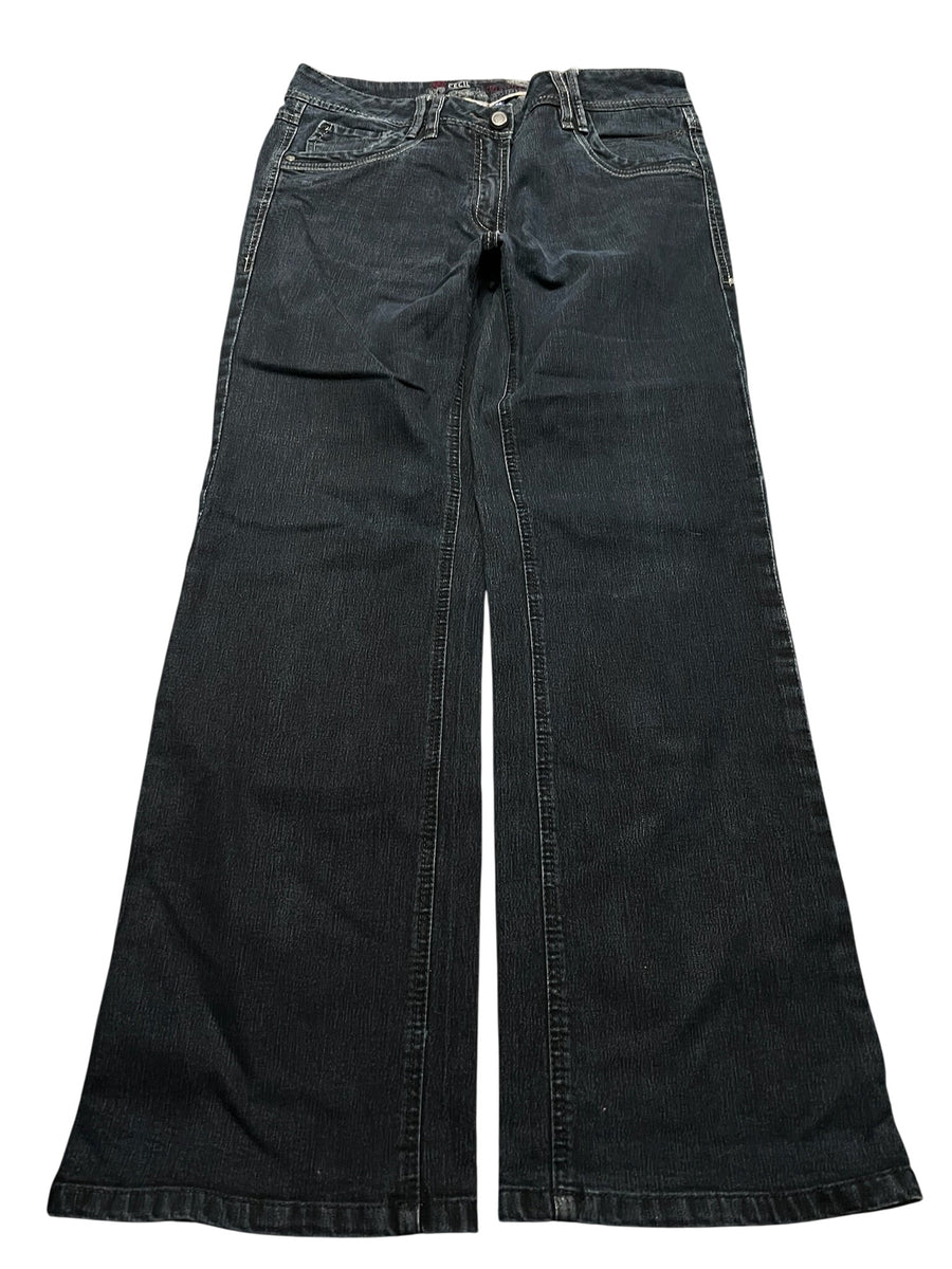 Y2K BOOTCUT WOMEN LOW WAIST JEANS (517)