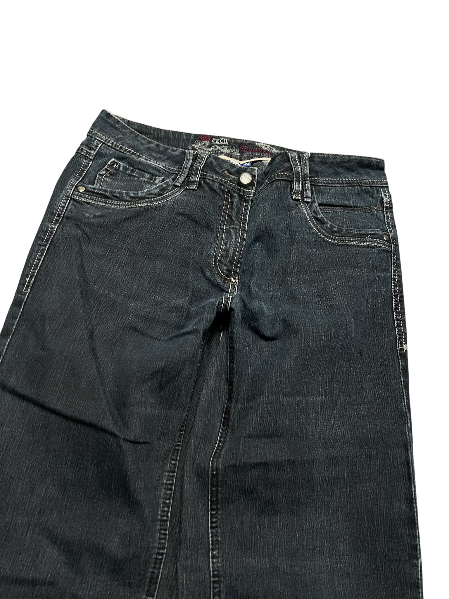 Y2K BOOTCUT WOMEN LOW WAIST JEANS (517)