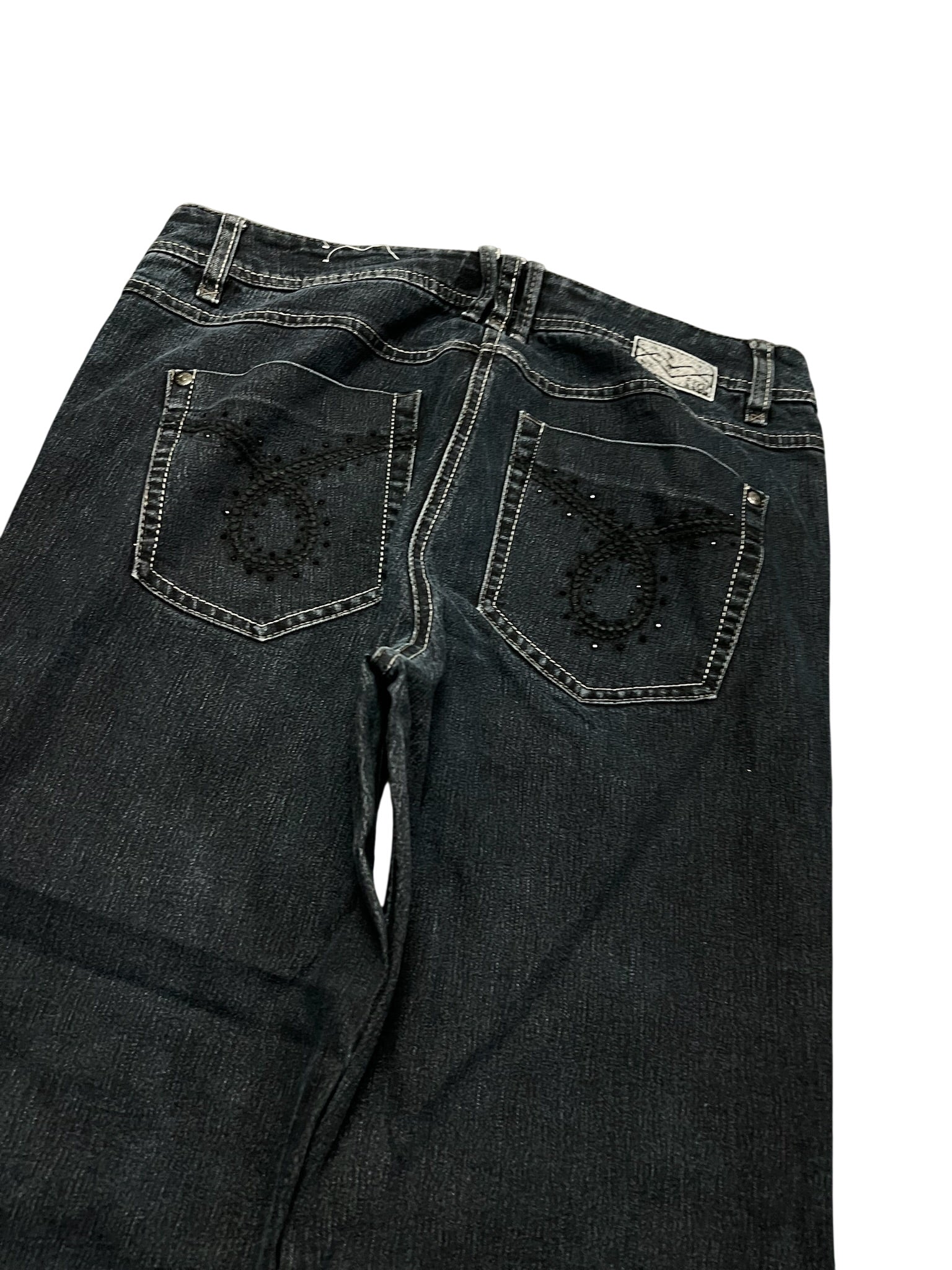 Y2K BOOTCUT WOMEN LOW WAIST JEANS (517)