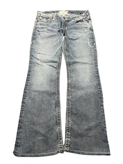 Y2K BOOTCUT WOMEN LOW WAIST JEANS (518)