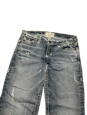 Y2K BOOTCUT WOMEN LOW WAIST JEANS (518)