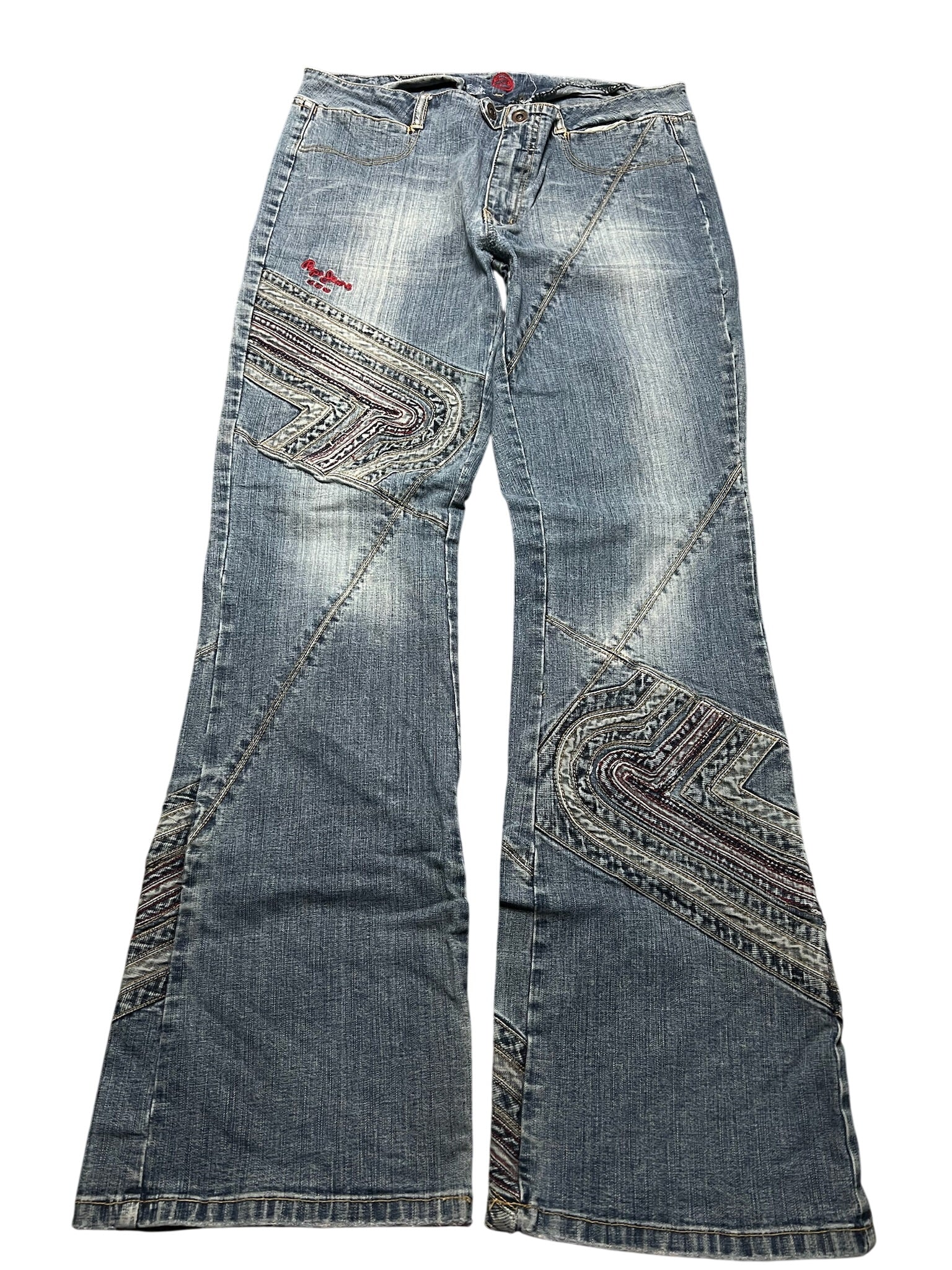 Y2K BOOTCUT WOMEN LOW WAIST JEANS (519)