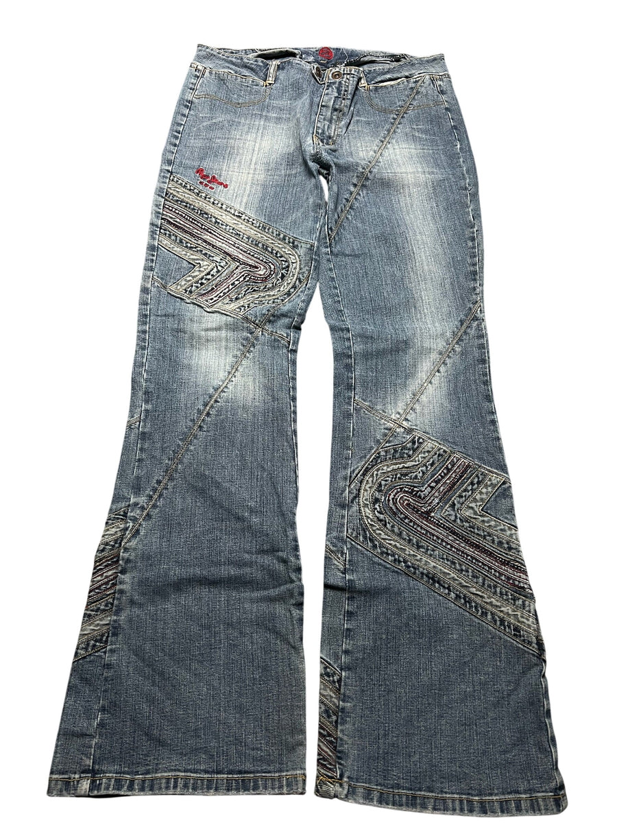 Y2K BOOTCUT WOMEN LOW WAIST JEANS (519)