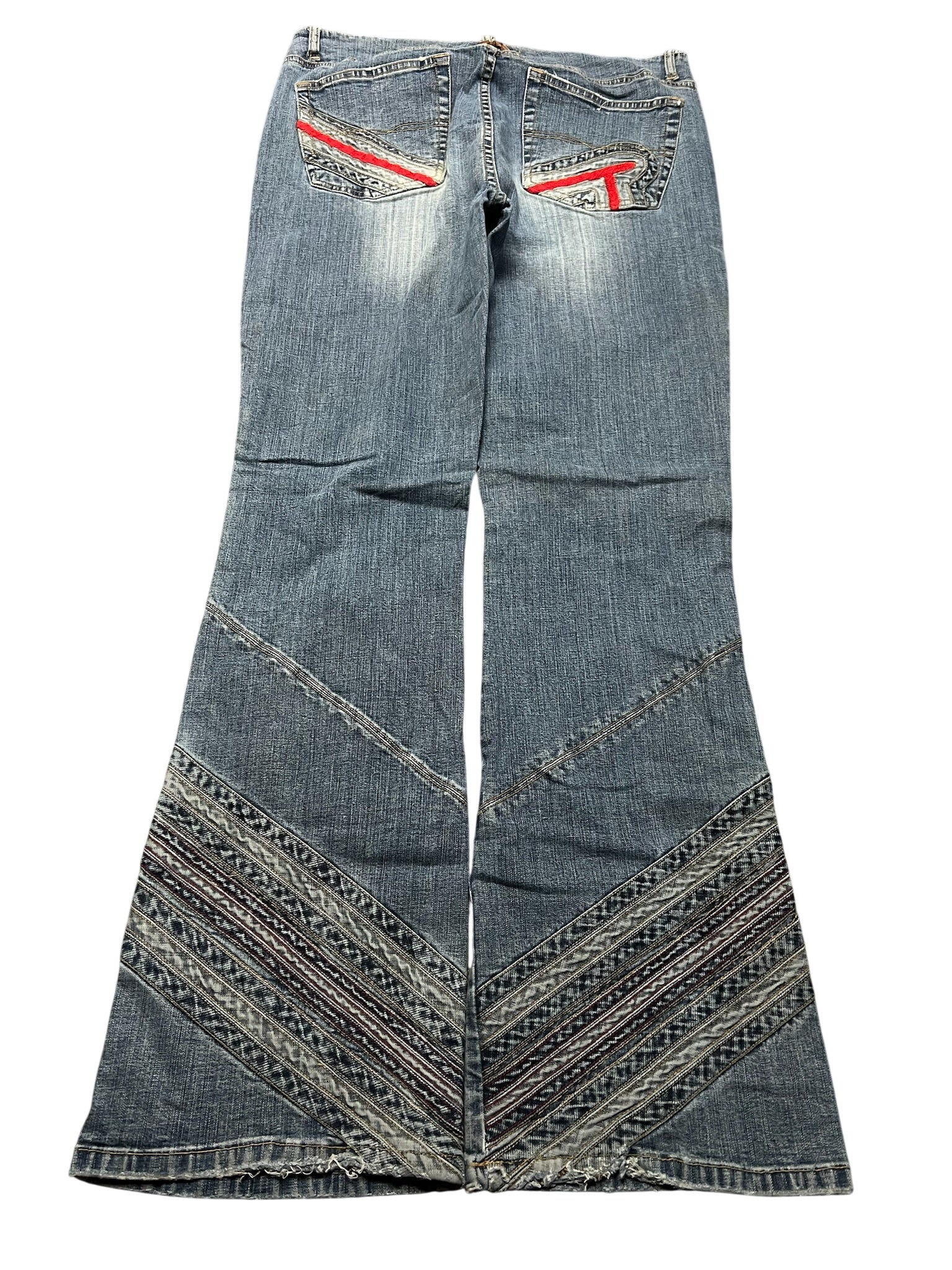Y2K BOOTCUT WOMEN LOW WAIST JEANS (519)