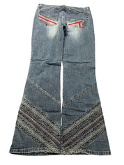 Y2K BOOTCUT WOMEN LOW WAIST JEANS (519)