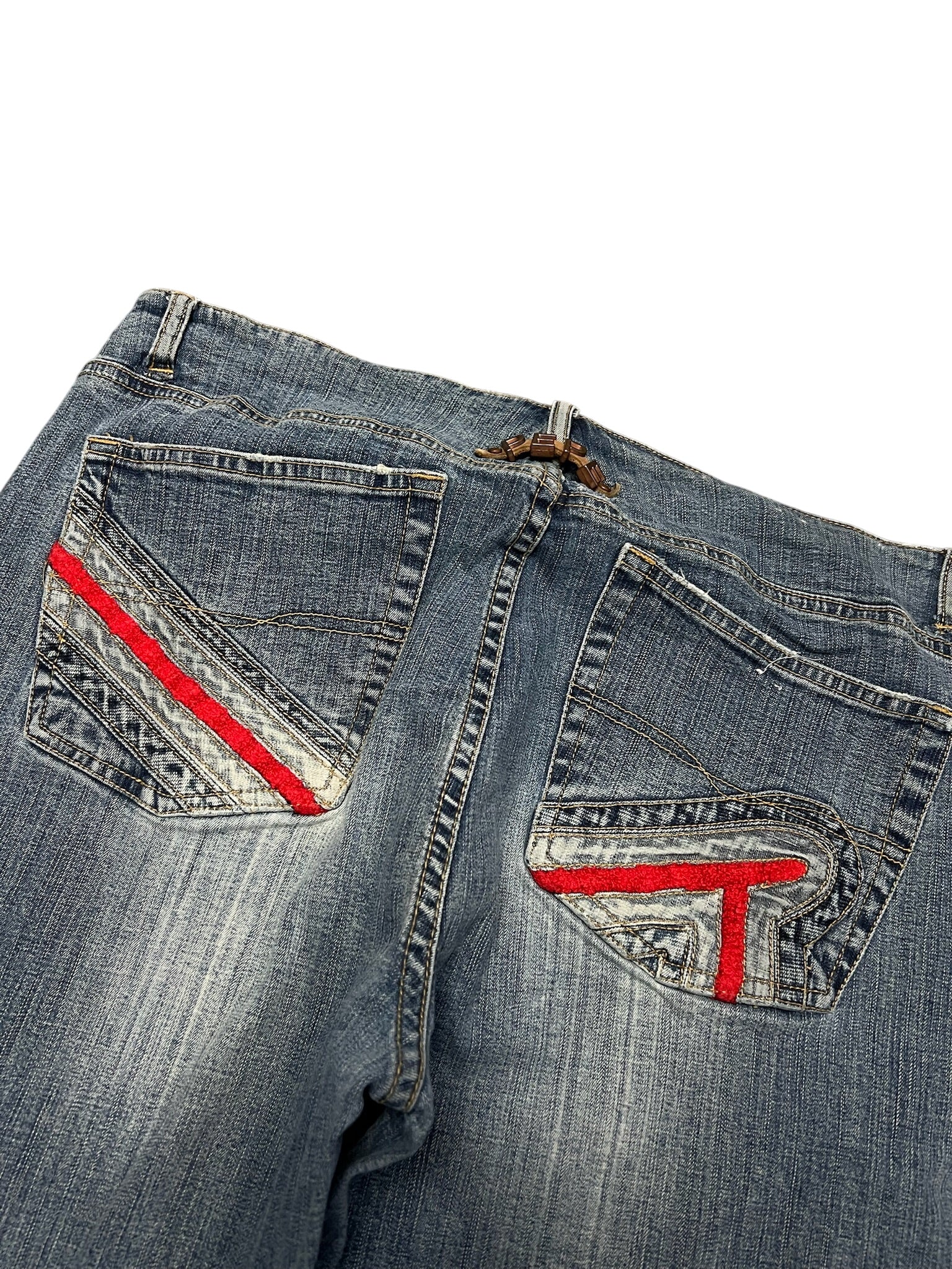 Y2K BOOTCUT WOMEN LOW WAIST JEANS (519)